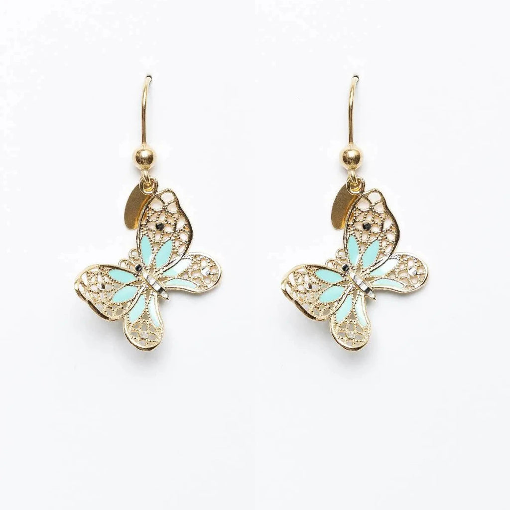 ORECCHINI BUTTERFLY IN ARGENTO