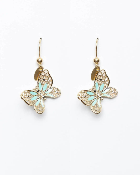 ORECCHINI FARFALLA IN ARGENTO "META MOOD"