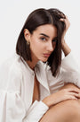 ORECCHINI LOBO SPIGA FILIGRANA ARGENTO 925 - MINA MINA