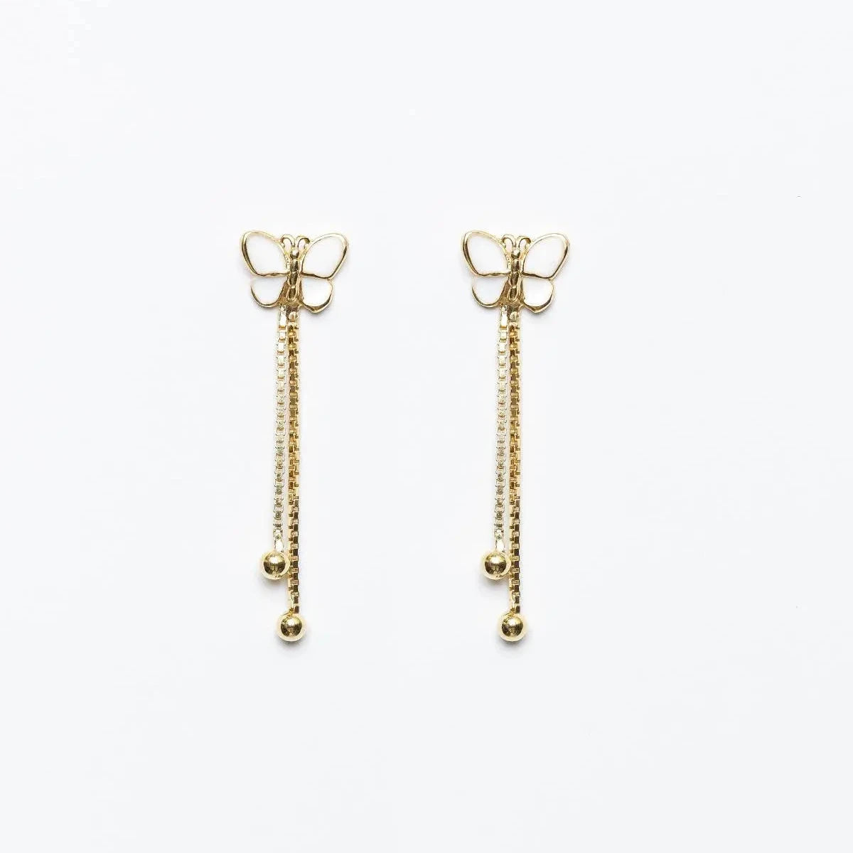 ORECCHINI MINI BUTTERFLY IN ARGENTO