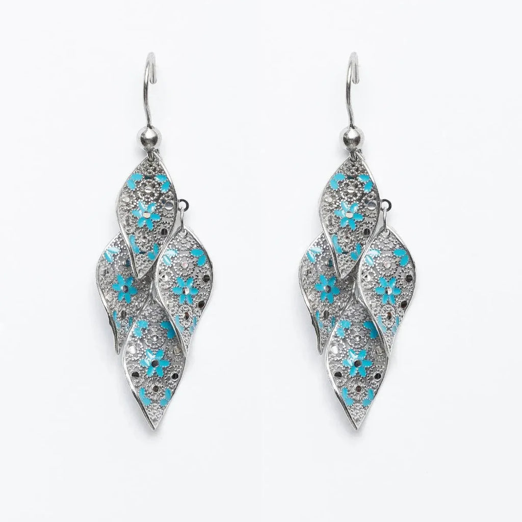 ORECCHINI PENDENTI IN ARGENTO CHANDELIER