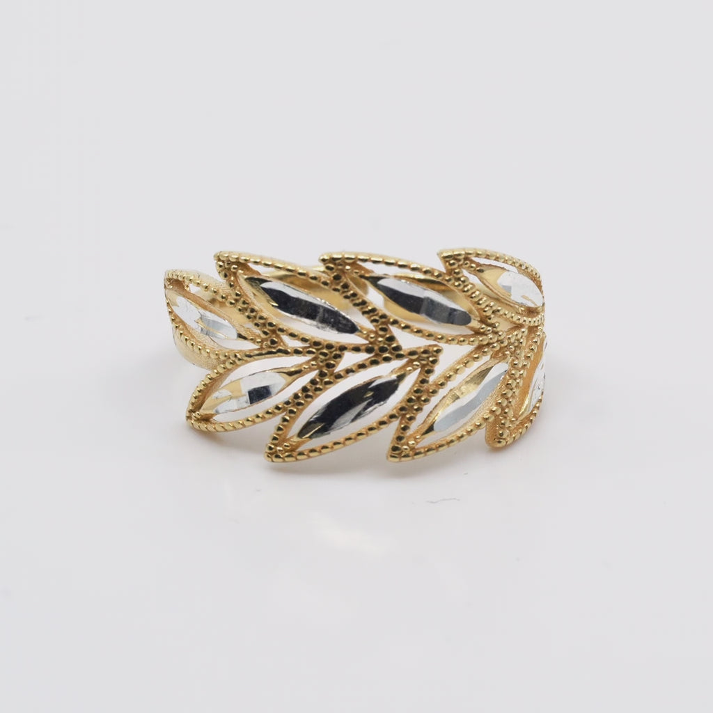 ANELLO SPIGA IN ARGENTO 925