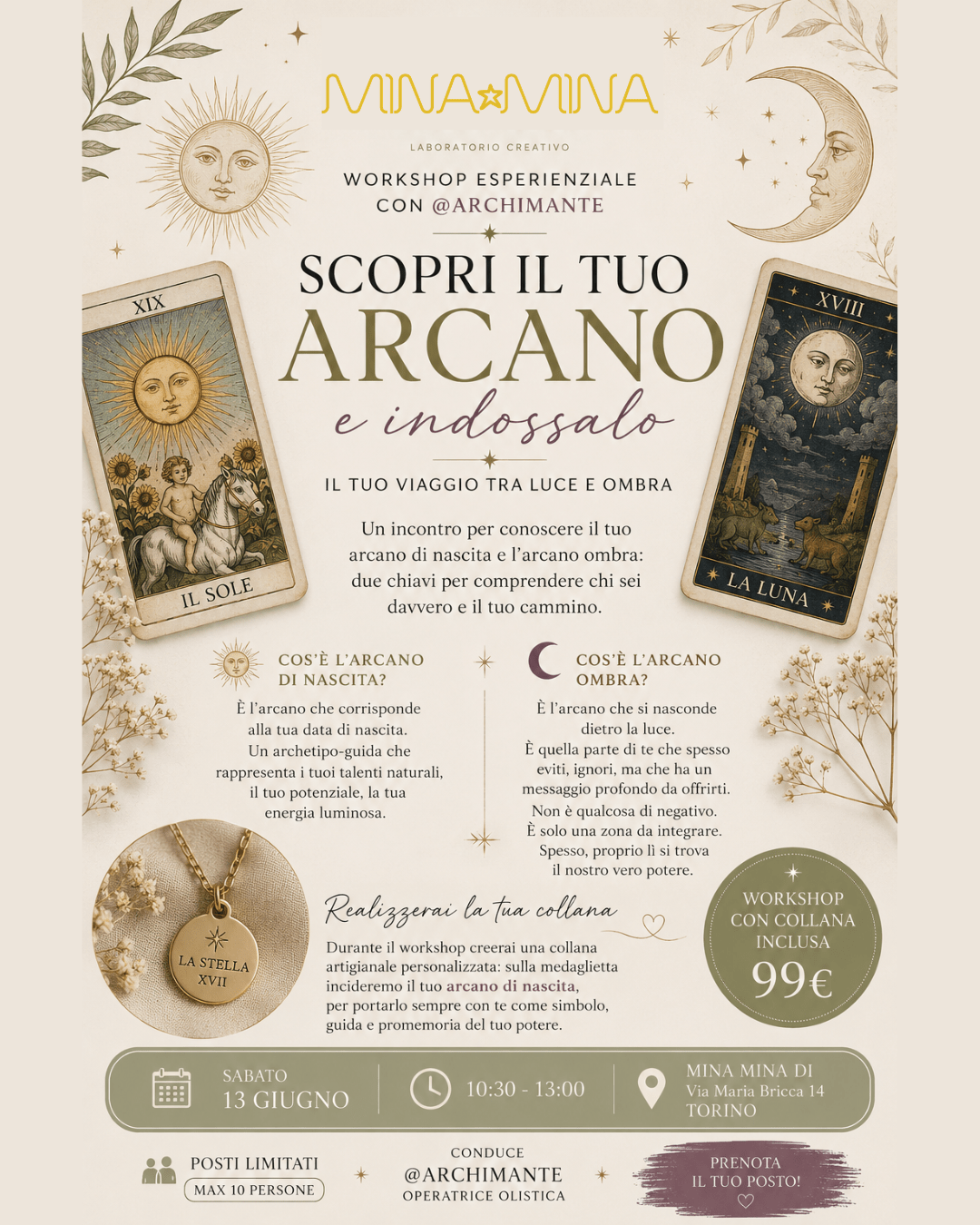 SCOPRI IL TUO ARCANO DI NASCITA. E INDOSSALO. - MINA MINA